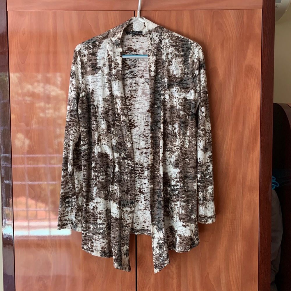 NIC + ZOE burnout sweater. Size S